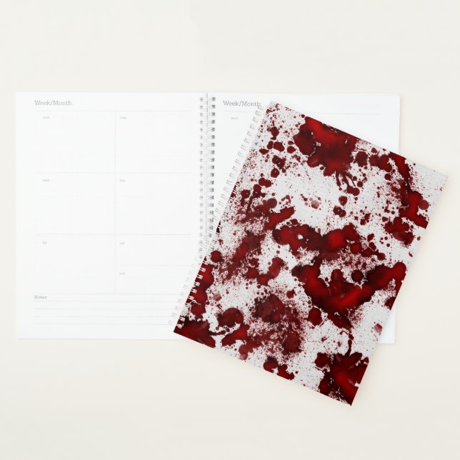 Agenda Splatter De Sangue (Exibição)