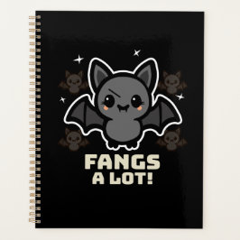Agenda Spooky Kawaii Bat Halloween