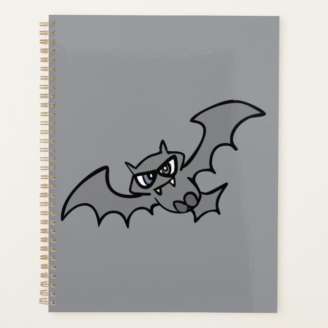 Agenda Spooky Kawaii Evil Vampire Bat (Frente)