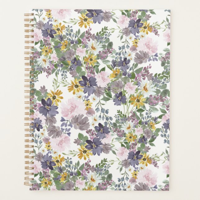 Agenda Spring Floral Day Planner (Frente)