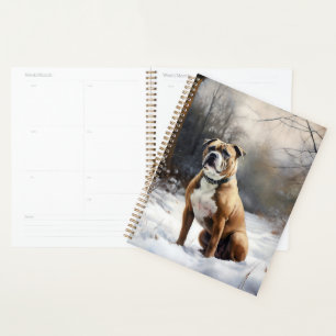 Agenda Staffordshire Bull Terrier Deixe Nevar Natal