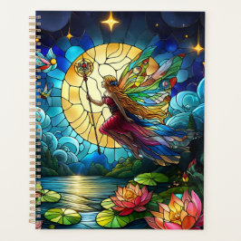 Agenda Stained Glass Moonlight Flight Fairy 