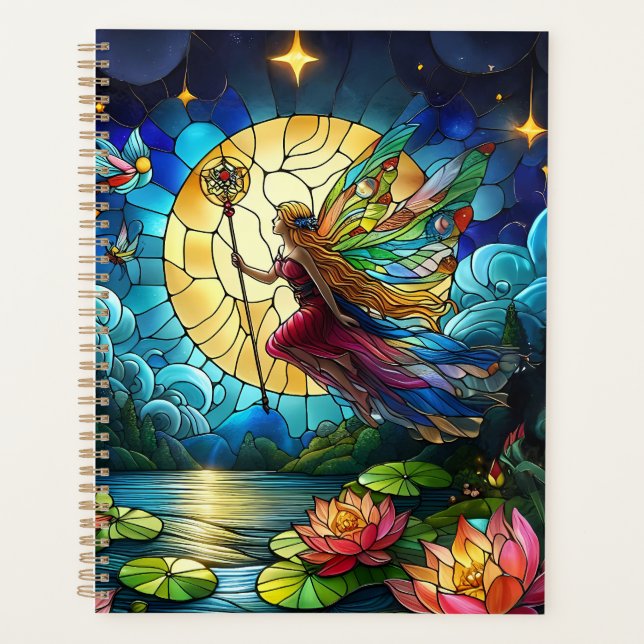 Agenda Stained Glass Moonlight Flight Fairy  (Frente)