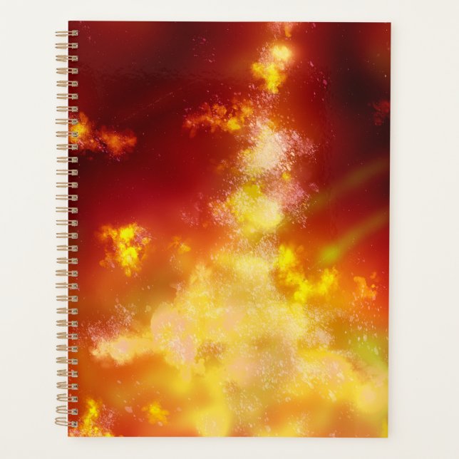 Agenda Stars Night Sky Midnight orangango Milky Way (Frente)