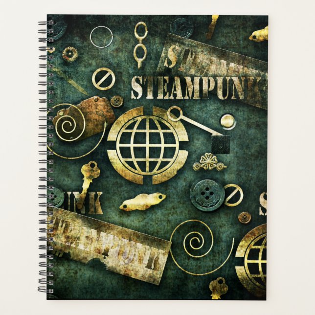 Agenda Steampunk (Frente)