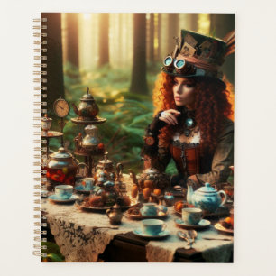 Agenda Steampunk Feminino Mad Hatter