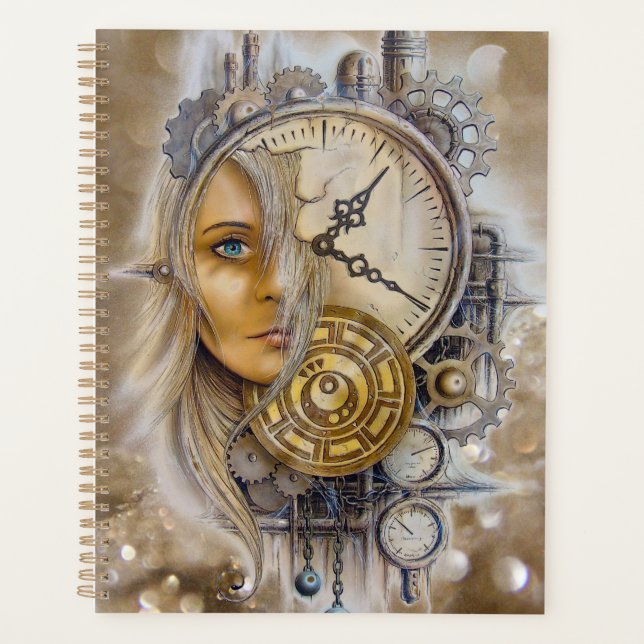 Agenda Steampunk Women in Time (Frente)