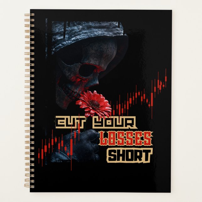 Agenda Stop loss | Motivação | Design de comércio de fant (Frente)