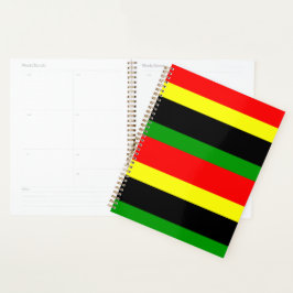 Agenda Stripes Afrocêntricas