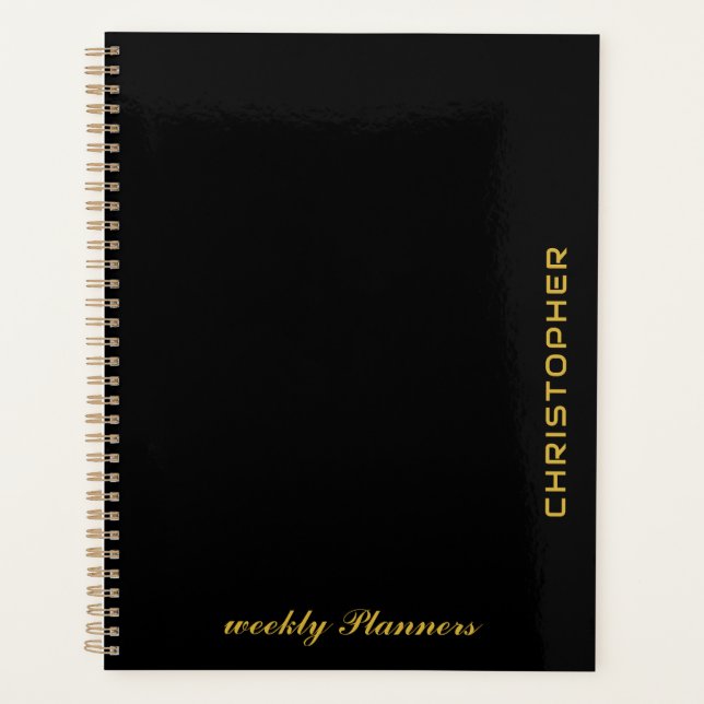 Agenda Stylish Custom Text Planner Customizable for You (Frente)