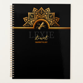 Agenda Stylist para o cabelo elegante e clássico