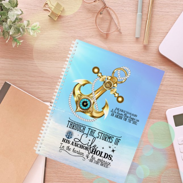 Agenda Sua âncora segura o oceano azul (Sophisticated )