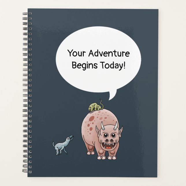 Agenda Sua Aventura Começa Hoje (Frente)