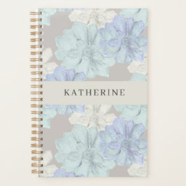 Agenda Succulents Art Pattern Planner