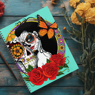 Agenda Sugar Skulls Art Nouveau