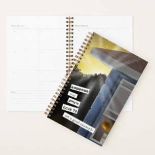 Agenda Sunflower Sunrise, por Sara Motolanez Planner do D