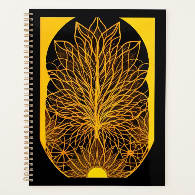 Agenda Sunny BOHO Minimalista Design (Frente)