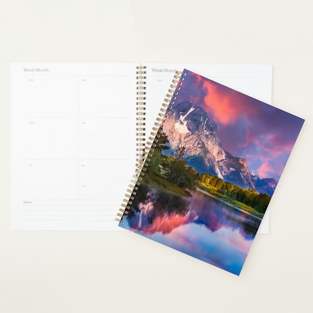 Agenda Sunrise em Oxbow Bend (Exibição)