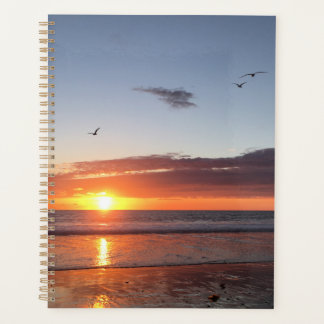 Agenda Sunset de praia em lua