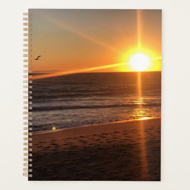 Agenda Sunset em Newport Beach, Califórnia (Frente)