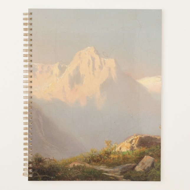 Agenda Sunset nas montanhas - Carl Lafite (Frente)