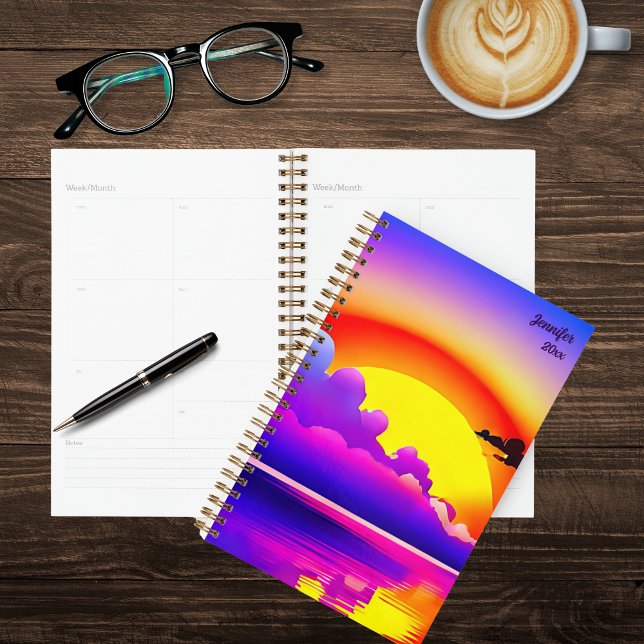 Agenda Sunset Sobre Água (Criador carregado)