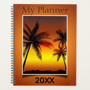 Agenda Sunset tropical