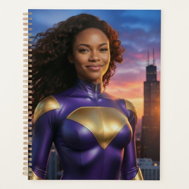AGENDA SUPER-HERÓI DE CHICAGO (Frente)