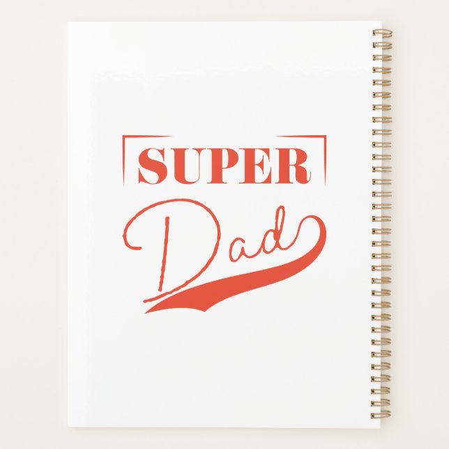 Agenda Super Pai (Verso)