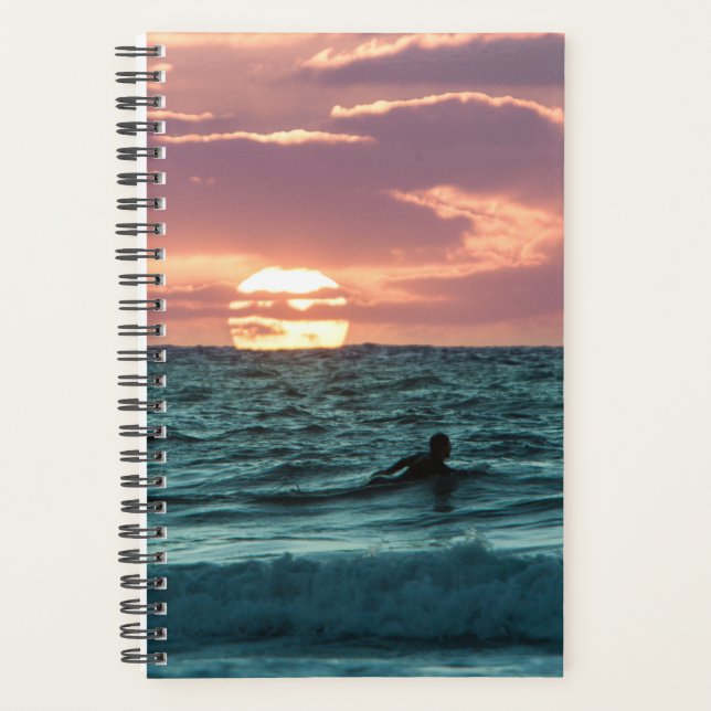 Agenda Surfer Sunset de Praia (Frente)