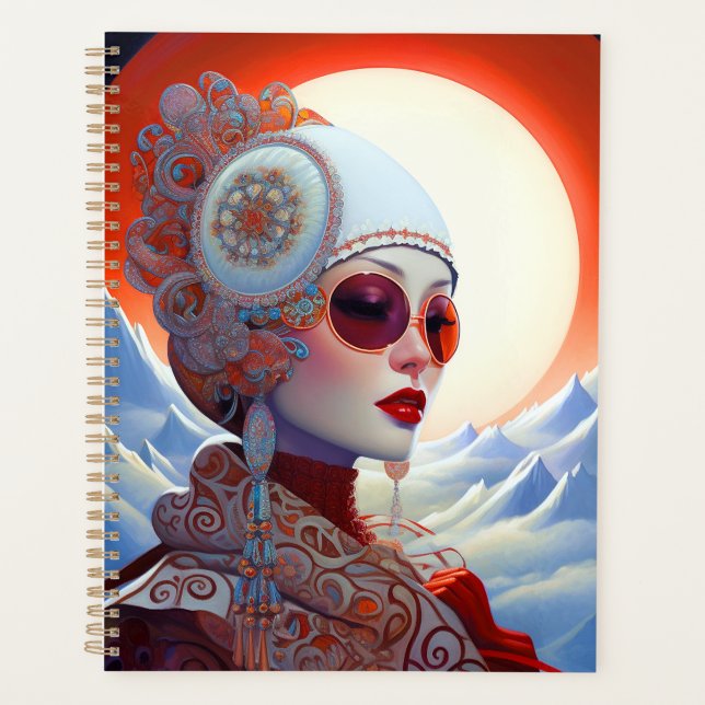 Agenda Surreal Lady Fantasy Art (Frente)