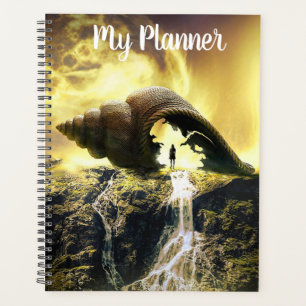 Agenda Surreal Seashell e Waterfall
