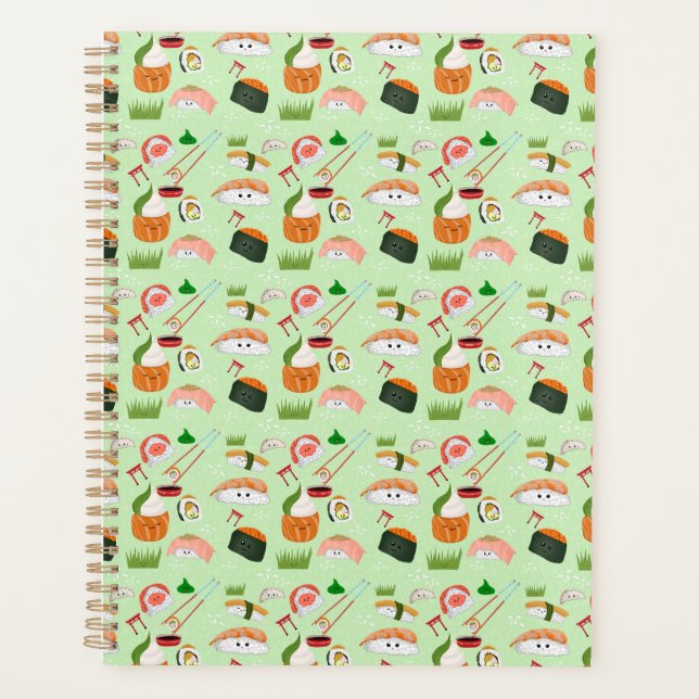 Agenda  Sushi Feliz Kawaii  (Frente)