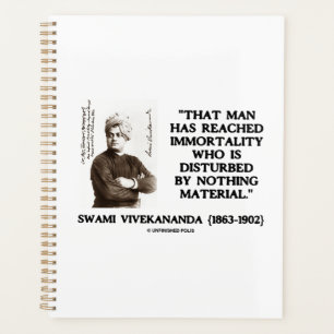 Agenda Swami Vivekananda Alcançou Material De Imortalidad
