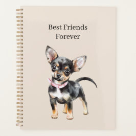 Agenda Sweet Cute Brown Cream Chihuahua Dog Best Friends