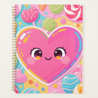 Agenda Sweetheart Candy - Kawaii Daily Planner
