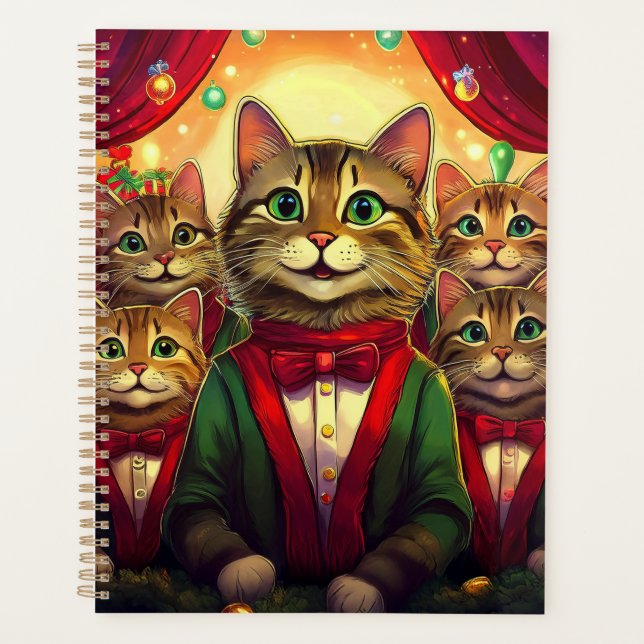 Agenda Tabby Cat Choir (Frente)