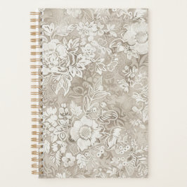 Agenda Tânil e Floral Creme