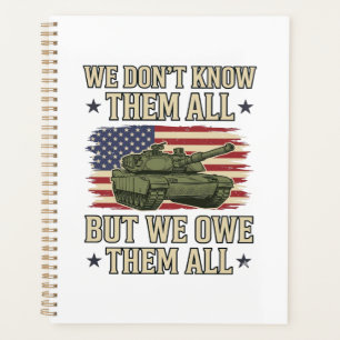 Agenda Tanque de Lembrança Militar Camisa Patriótica Desi