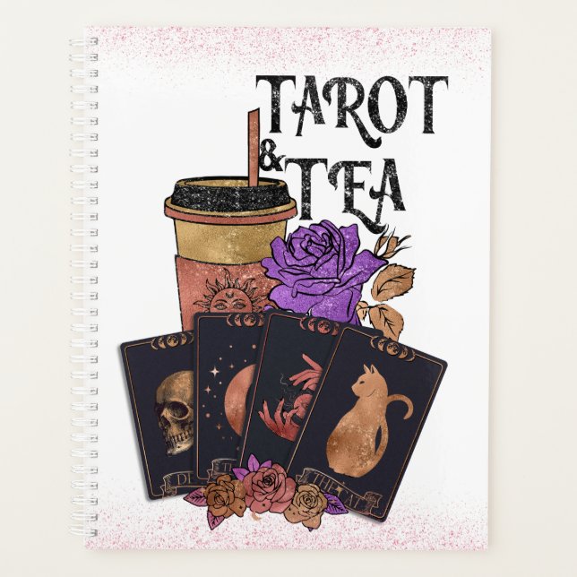 Agenda Tarot e Chá (Frente)