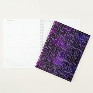 Agenda Tarot Major Arcana Word Art