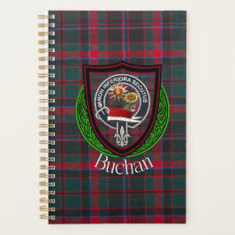 Agenda Tartan e Brasão do Clã Escocês Buchan