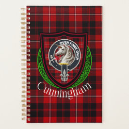Agenda Tartan e Brasão do Clã Escocês Cunningham