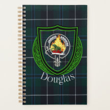 Tartan e Brasão do Clã Escocês Douglas