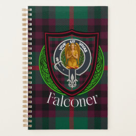 Agenda Tartan e Brasão do Clã Escocês Falconer