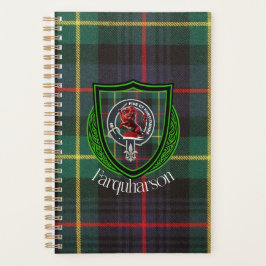 Agenda Tartan e Brasão do Clã Escocês Farquharson