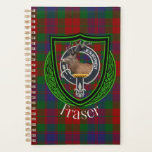 Tartan e Brasão do Clã Escocês Fraser