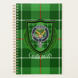 Agenda Tartan e Brasão do Clã Escocês Galloway