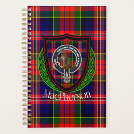 Agenda Tartan e Brasão do Clã Escocês MacPherson