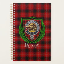 Tartan e Brasão do Clã Escocês McIver